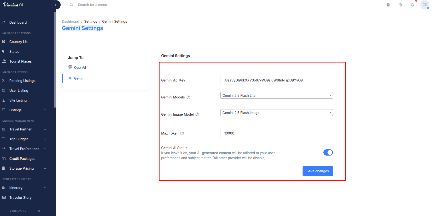 Gemini API Documentation